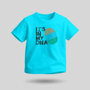 In My DNA | Round Neck Kids’ Unisex T-Shirt | Pure Cotton Luv My India Fashion | Tiranga / Tricolour Patriotic T-Shirt
