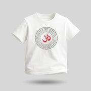 Om Design | Round Neck Kids’ Unisex T-Shirt | Pure Cotton Luv My India Fashion | Om Spiritual T-Shirt