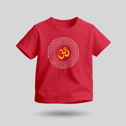 Om Design | Round Neck Kids’ Unisex T-Shirt | Pure Cotton Luv My India Fashion | Om Spiritual T-Shirt