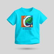 Shree Ganeshay Namah | Tricolour Round Neck Kids’ Unisex T-Shirt | Pure Cotton Luv My India Fashion | Ganesh Chaturthi Spiritual T-Shirt