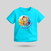 Ganpati Bappa Morya | Round Neck Kids’ Unisex T-Shirt | Pure Cotton Luv My India Fashion | Ganesh Chaturthi Spiritual T-Shirt