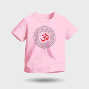 Om Design | Round Neck Kids’ Unisex T-Shirt | Pure Cotton Luv My India Fashion | Om Spiritual T-Shirt