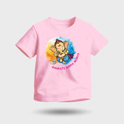 Ganpati Bappa Morya | Round Neck Kids’ Unisex T-Shirt | Pure Cotton Luv My India Fashion | Ganesh Chaturthi Spiritual T-Shirt