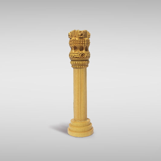 Wooden Ashok Stambh