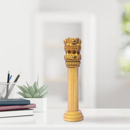 Wooden Ashok Stambh