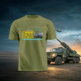 Akashteer | Round Neck Patriotic Unisex T-Shirt | Pure Cotton Luv My India Fashion | Indian Defence T-Shirt