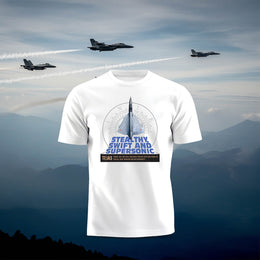 Tejas | Round Neck Patriotic Unisex T-Shirt | Pure Cotton Luv My India Fashion | Indian Defence T-Shirt