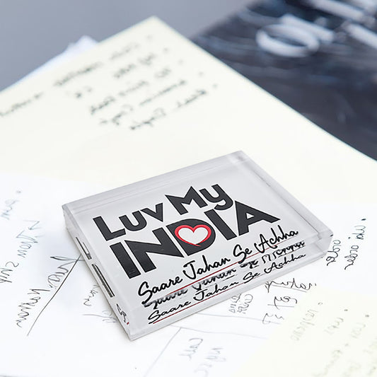 LMI Acrylic Paperweight