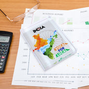 Vocal For Local Paperweight | Luv My India Acrylic 2.5x3.5 Inch Patriotic Paperweight