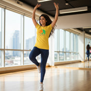 Tiranga Elephant | Round Neck Unisex T-Shirt | Pure Cotton Luv My India Fashion | Patriotic T-Shirt