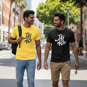 Jai Ho | Round Neck Unisex T-Shirt | Pure Cotton Luv My India Fashion | Patriotic T-Shirt