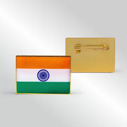 Curated Patriotic 5-Badge Set | Luv My India Badges | Tiranga Themed Badges | Pack of 5