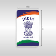 Patriotic Fridge Magnet Set | Luv My India Fridge Magnets | India With Satyameva Jayate Fridge Magnet | India Bharat Fridge Magnet | Hindustan Meri Jaan Fridge Magnet | Curated Pack of 3