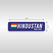 Patriotic Fridge Magnet Set | Luv My India Fridge Magnets | India Tribute Fridge Magnet | Indi Swag Fridge Magnet | Hindustan Meri Jaan Fridge Magnet | Curated Pack of 3