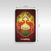 Patriotic Fridge Magnet Set | Luv My India Fridge Magnets | Majestic Bharat Fridge Magnet | Indi Vibes Only Fridge Magnet | Jai Hind Fridge Magnet | Curated Pack of 3