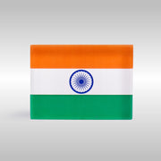 Tiranga Paperweight | Luv My India Acrylic 3.5x2.5 Inch Patriotic Paperweight
