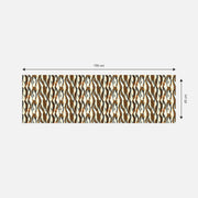 Tiger Stripes Scarf | Luv My India Bemberg Silk Scarf | Digital Print 150x45 CM Patriotic Scarf