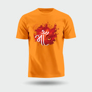 Divine Gaze Of Maa Durga | Round Neck Unisex T-Shirt | Pure Cotton Luv My India Fashion | Navratri Spiritual T-Shirt