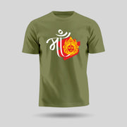 Fierce Spirit Of Maa | Round Neck Unisex T-Shirt | Pure Cotton Luv My India Fashion | Navratri Spiritual T-Shirt