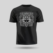 Elegance Of Maa Durga | Round Neck Unisex T-Shirt | Pure Cotton Luv My India Fashion | Navratri Spiritual T-Shirt