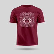Elegance Of Maa Durga | Round Neck Unisex T-Shirt | Pure Cotton Luv My India Fashion | Navratri Spiritual T-Shirt
