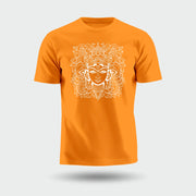 Elegance Of Maa Durga | Round Neck Unisex T-Shirt | Pure Cotton Luv My India Fashion | Navratri Spiritual T-Shirt