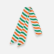Tricolour Twilly Scarf | Luv My India Patriotic Twilly Scarf | 100x5 CM Modal Satin Scarf