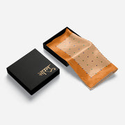 Orange Tricolour Dots | Luv My India Patriotic Premium Bemberg Silk Pocket Square | Tiranga Inspired Digital Print 33x33 CM Pocket Square