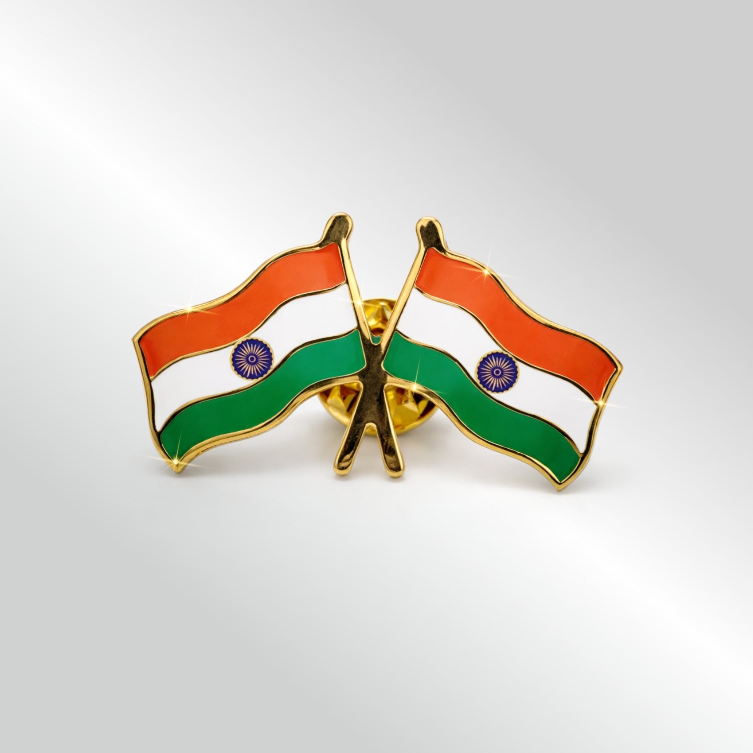 Indian Patriotic Badges | National Pride Pins | Luv My India