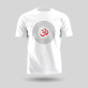 Om Design | Round Neck Unisex T-Shirt | Pure Cotton Luv My India Fashion | Om Spiritual T-Shirt