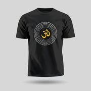 Om Design | Round Neck Unisex T-Shirt | Pure Cotton Luv My India Fashion | Om Spiritual T-Shirt