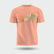 India Tricolour | Round Neck Unisex T-Shirt | Pure Cotton Luv My India Fashion | Patriotic T-Shirt