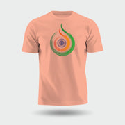 Tiranga Themed | Round Neck Unisex T-Shirt | Pure Cotton Luv My India Fashion | Patriotic T-Shirt