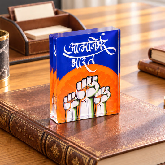 Aatmanirbhar Bharat Paperweight