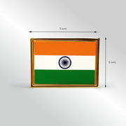 Curated Patriotic 5-Badge Set | Luv My India Badges | Tiranga Themed Badges | Pack of 5