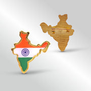 Curated Patriotic 5-Badge Set | Luv My India Badges | Tiranga Themed Badges | Pack of 5