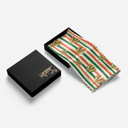 Lotus Motifs | Luv My India Patriotic Premium Bemberg Vegan Silk Pocket Square | National Symbol Digital Print 33x33 CM Pocket Square