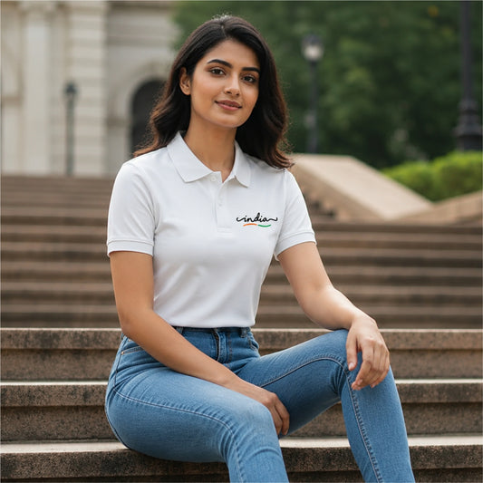 India Polo T-Shirt | Pure Cotton