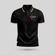 Operation Sindoor Theme | Tricolour PCPQ Polo Neck Unisex T-Shirt | Pure Cotton Luv My India Fashion | Tricolour Stripe Patriotic T-Shirt