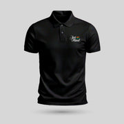 Jai Hind Tiranga Flag | PCPQ Polo Neck Unisex T-Shirt | Pure Cotton Luv My India Fashion | Patriotic T-Shirt