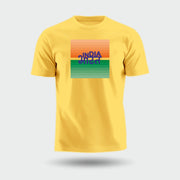 India Bharat Tiranga | Round Neck Unisex T-Shirt | Pure Cotton Luv My India Fashion | Patriotic T-Shirt