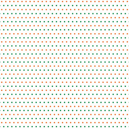 Everyday Tricolour Georgette Saree | Minimal Dot Design