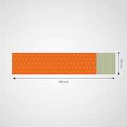 Lotus Motifs | Orange Modal Satin Saree | Luv My India Fashion | 550x115 CM | National Flower Digital Print | Elegant Patriotic Saree