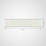 Tricolour Polka Dots | White Mulmul Cotton Saree | Luv My India Fashion | 550x115 CM | Elegant Hand-Block Patriotic Saree