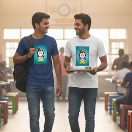 Lord Shiva | Round Neck Unisex T-Shirt | Pure Cotton Luv My India Fashion | Mahadev Spiritual T-Shirt