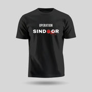 Operation Sindoor | Round Neck Unisex T-Shirt | Pure Cotton Luv My India Fashion | Patriotic T-Shirt