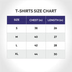 T-Shirt Size Chart