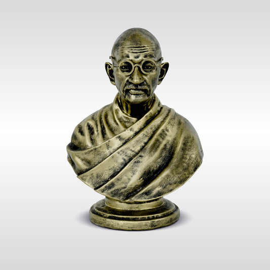 Mahatma Gandhi | Luv My India Sculpture | 6.5x8.5 Inch Patriotic Decor