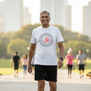 Om Design | Round Neck Unisex T-Shirt | Pure Cotton Luv My India Fashion | Om Spiritual T-Shirt