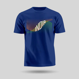 India Tricolour | Round Neck Unisex T-Shirt | Pure Cotton Luv My India Fashion | Patriotic T-Shirt